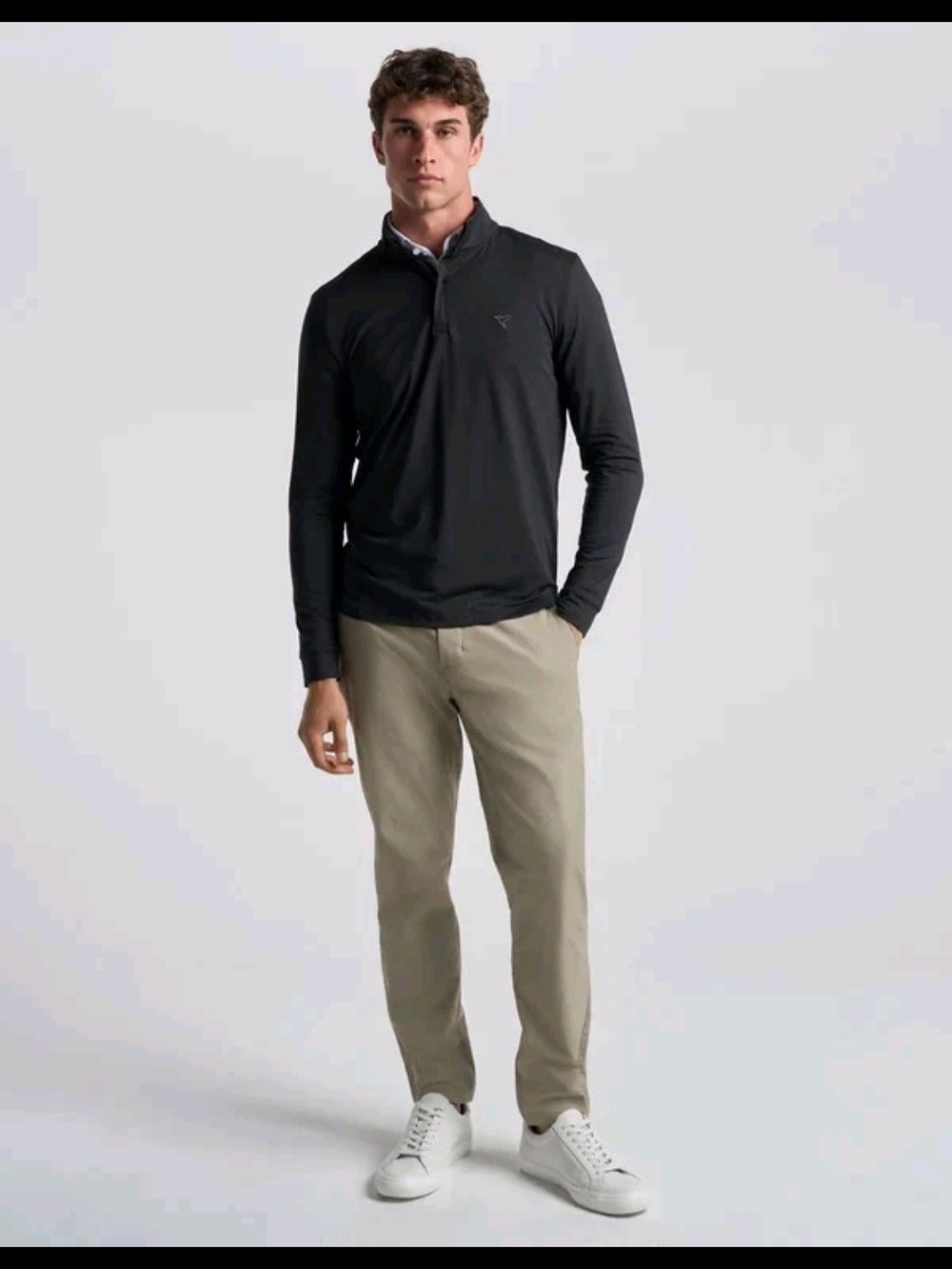 Birddogs Pants Mens 36x3s Khaki Beige Boom For Your Boomstick Chino Stretch Golf